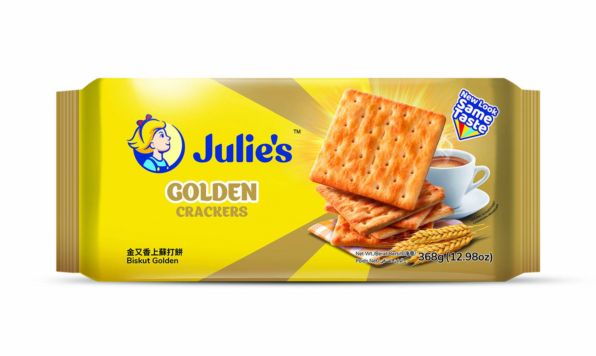 Julie's Golden Crackers 368g